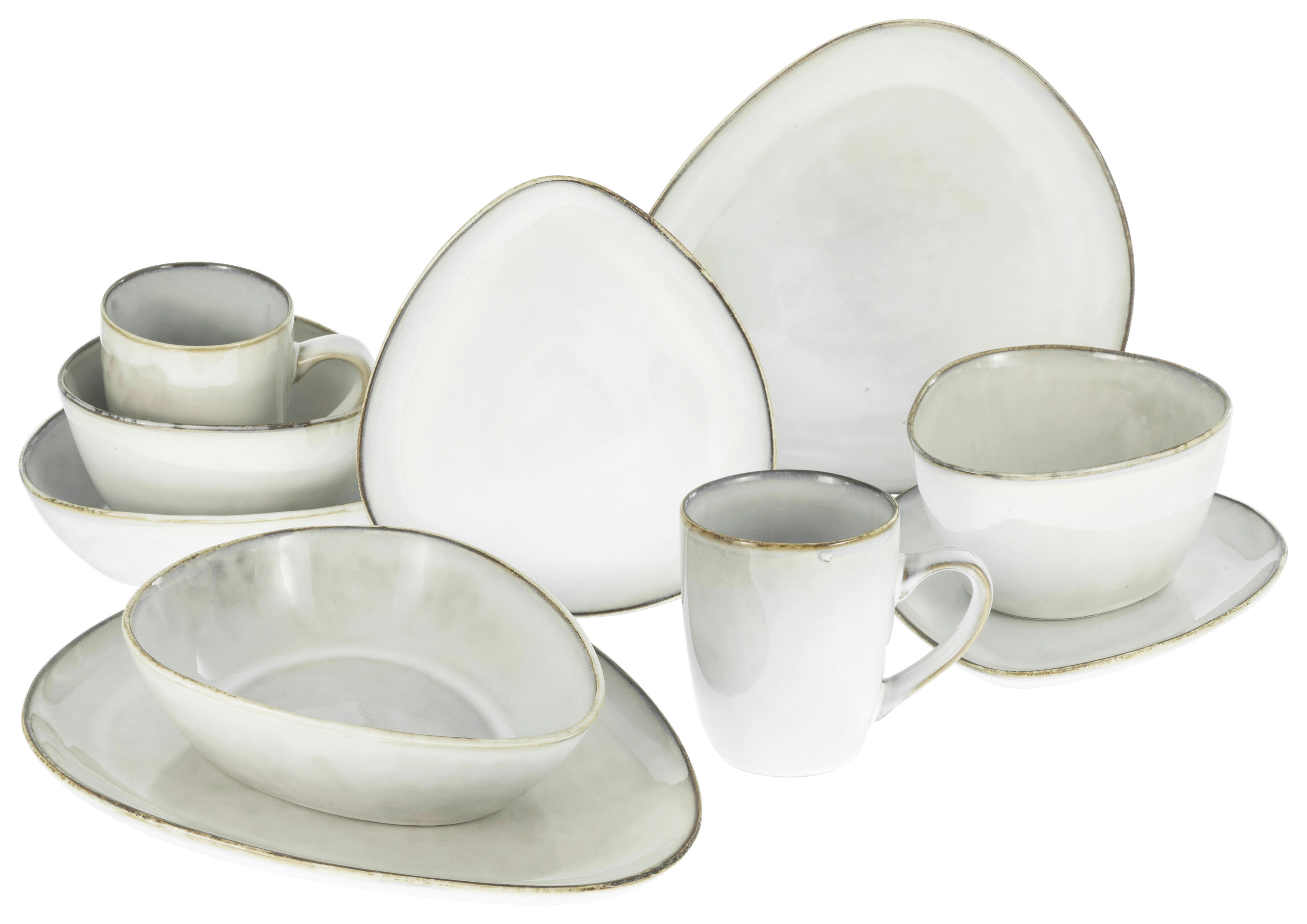 CreaTable Kombiservice CLOUDY CLOUDY - offwhite - CreaTable
