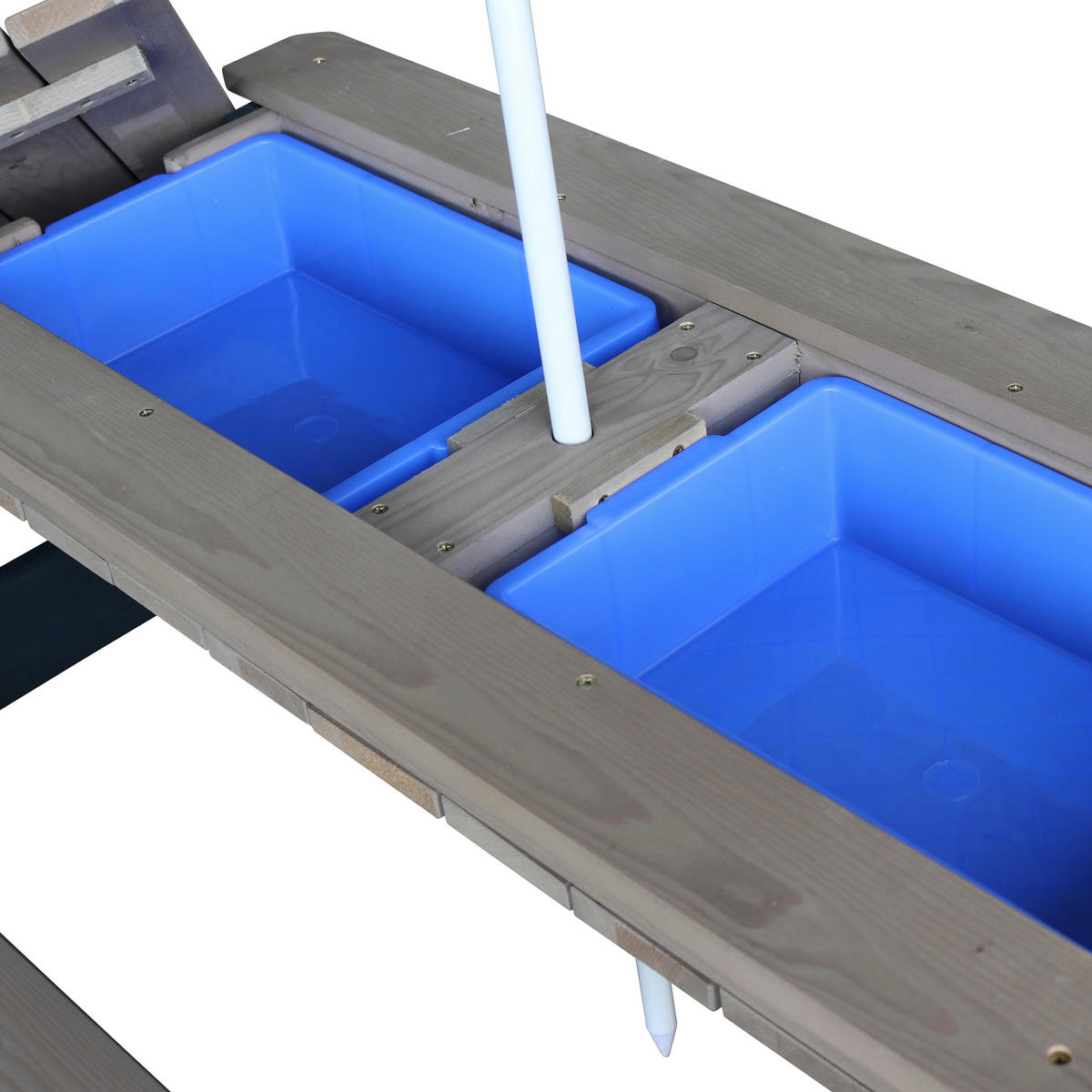 AXI Sand & Wassertisch Nick anthrazit B/H/L: ca. 98x49x95 cm Nick - blau/anthrazit (95,00/98,00/49,00cm) - AXI
