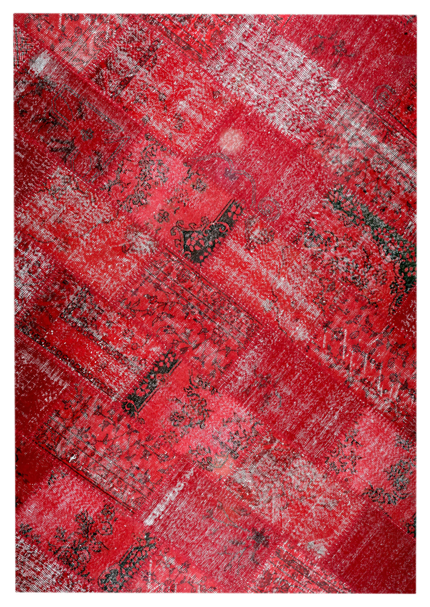 Obsession Teppich My Spirit rot B/L: ca. 120x170 cm günstig online kaufen