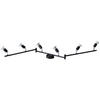 Spotbalken Joris schwarz Metall L: ca. 120 cm GU10 6 Brennstellen Spotbalken_6flg.Joris - schwarz (120,00cm)