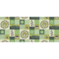 Milano Abwaschbarer Tischbelag Olive grün B: ca. 140 cm Olive - grün (140,00cm) - Milano