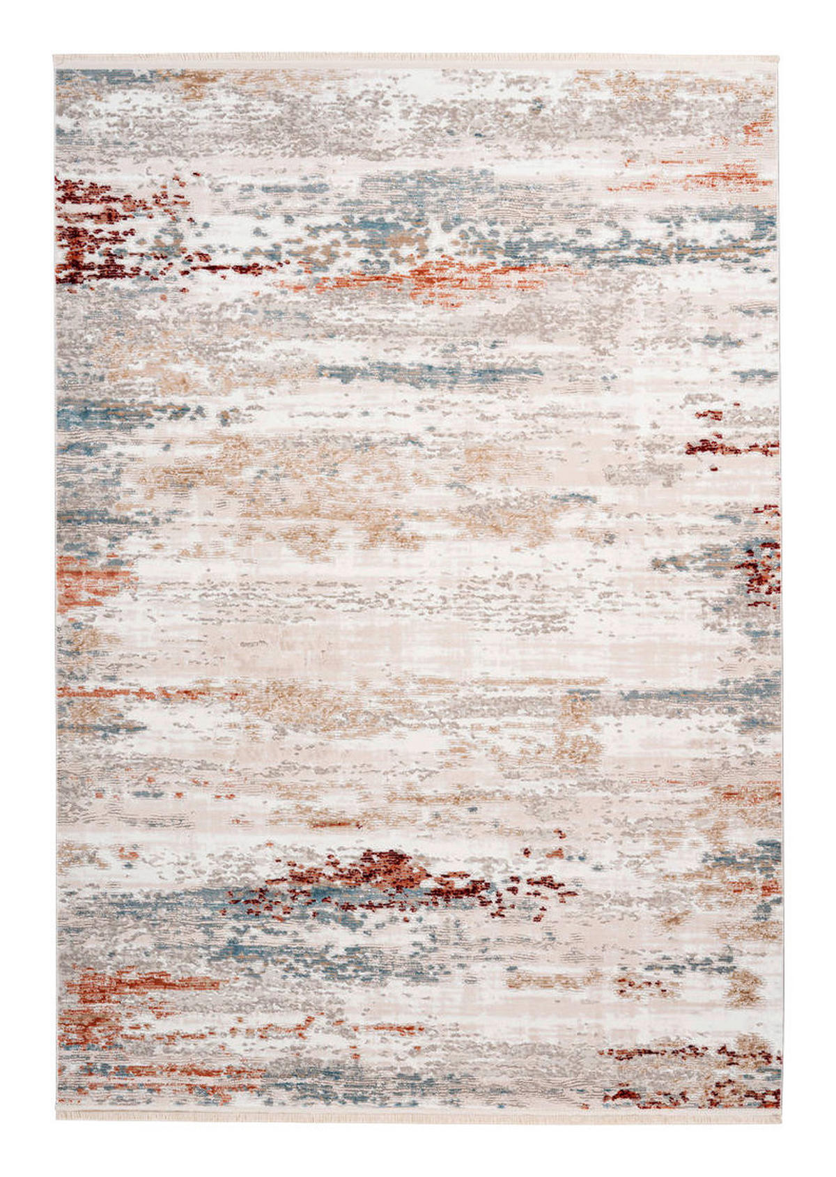 360Living Teppich Akropolis grau B/L: ca. 80x150 cm Akropolis - rosa/grau (80,00/150,00cm) - 360Living