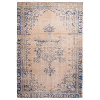 360Living Teppich Vintage blau B/L: ca. 140x200 cm Vintage - blau (140,00/200,00cm) - 360Living