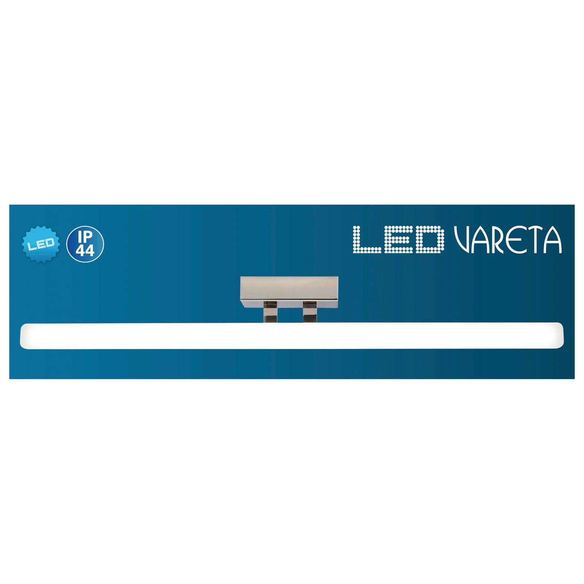 Näve Leuchten LED-Leuchten 1248450 Chrom Metall Kunststoff B/H/T: ca. 5x10x75 cm 1 Brennstellen Vareta - Chrom (5,00/10,00/75,00cm) - Näve Leuchten