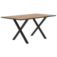 Esstisch Basel schwarz B/T: ca. 160x90 cm Basel - schwarz (160,00/90,00cm)