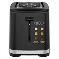 Emerio Toastautomat TO-133740.1 schwarz Kunststoff Metall B/H/L: ca. 17x17x26 cm Toastautomat TO-133740.1 - schwarz (26,00/17,00/17,00cm) - Emerio