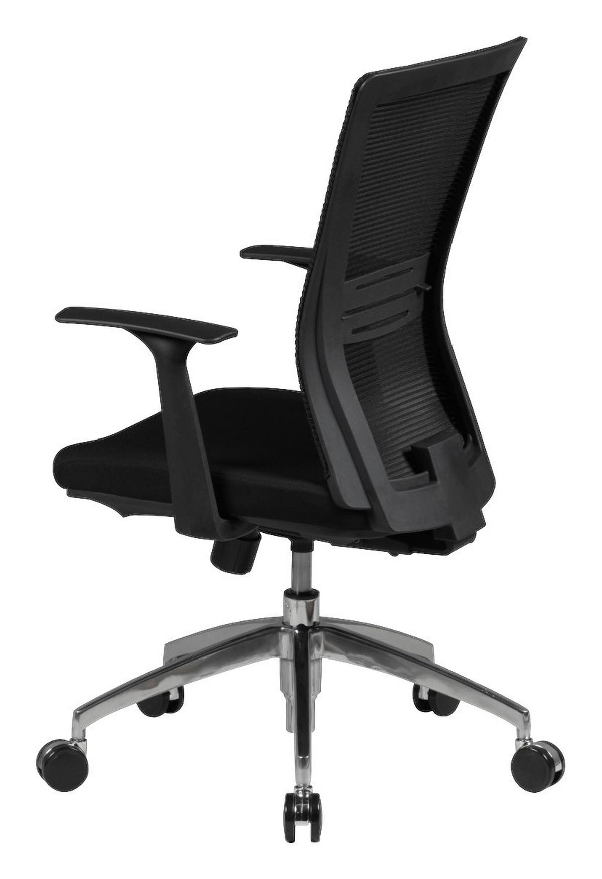 Drehstuhl schwarz Bürostuhl - schwarz (63,00/107,00/70,00cm) - Amstyle