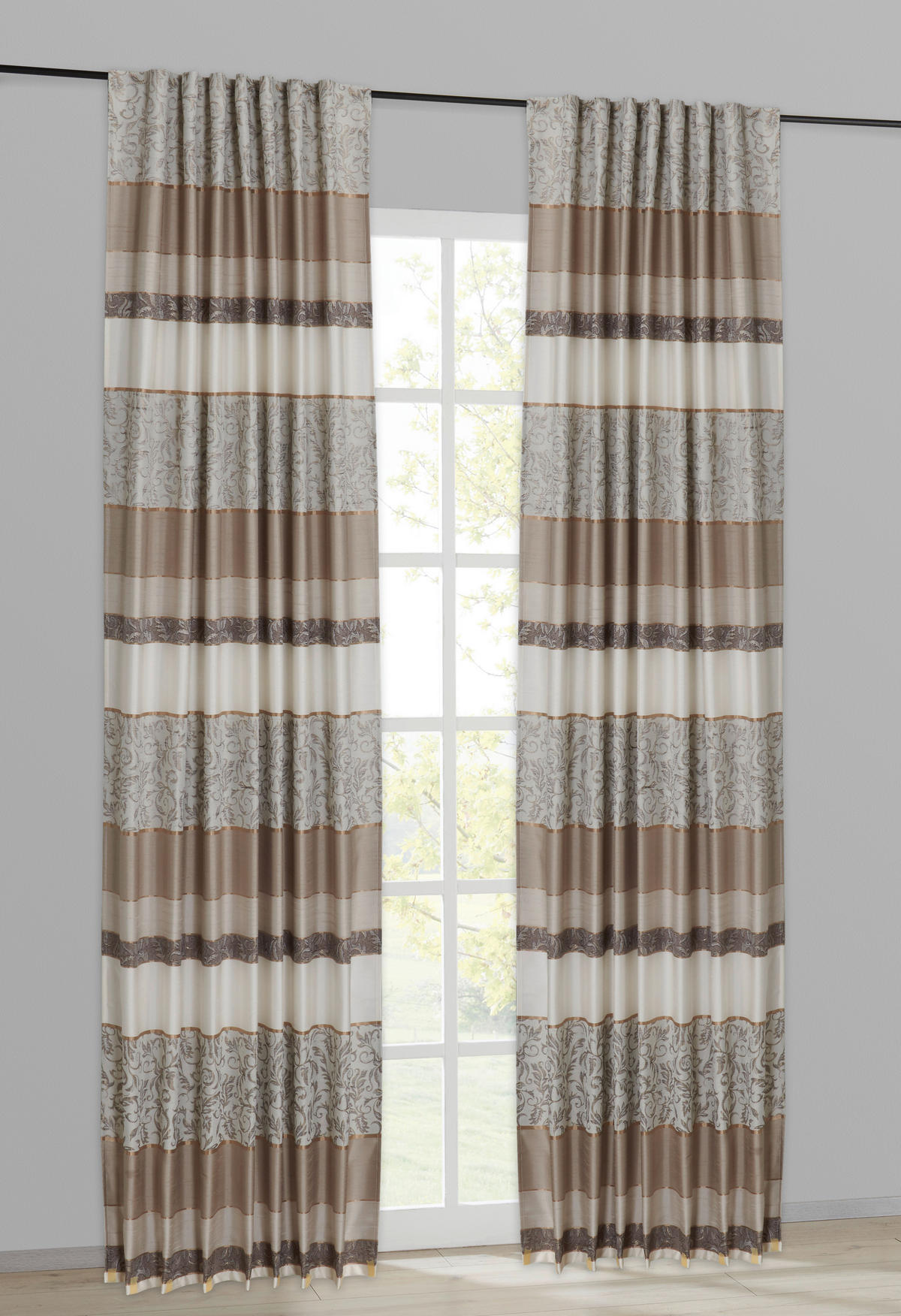 Kombivorhang Seda natur B/L: ca. 140x245 cm Seda - natur (140,00/245,00cm)