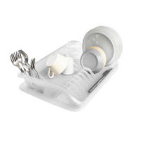 keeeper Geschirrablaufkorb transparent B/H/L: ca. 20x8x20 cm Geschirrablaufkorb+Tablett - transparent (20,00/20,00/8,00cm) - keeeper