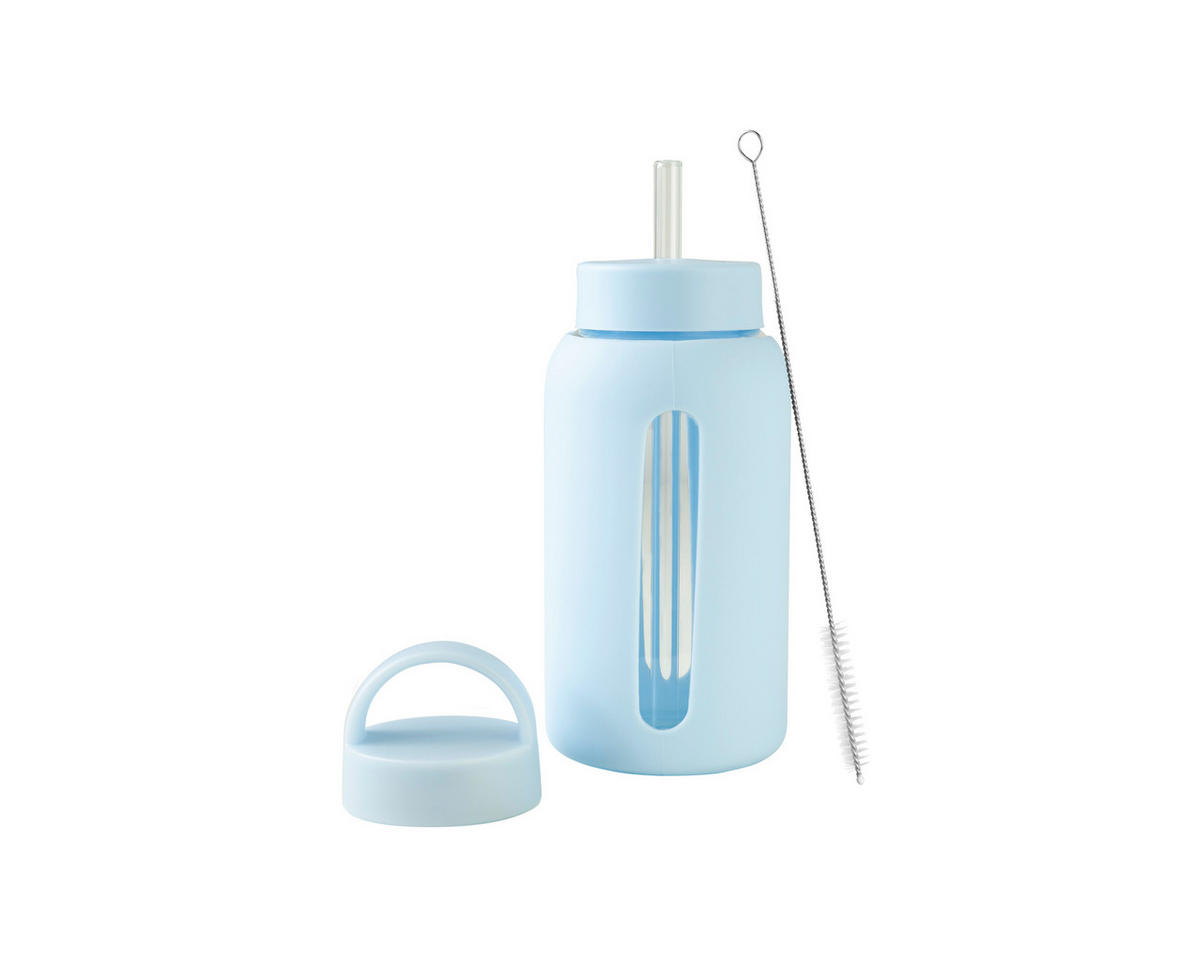 Isolierflasche blau Kunststoff Isolierflasche_3erSet - blau