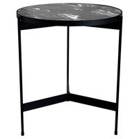 Beistelltisch Finja schwarz B/H/T: ca. 40,5x48x40,5 cm Finja - schwarz (40,50/48,00/40,50cm)