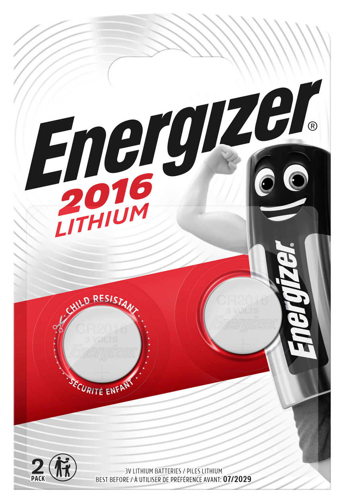 Energizer Knopfzelle E301021902 Knopfzelle_CR2016_Energizer_2er - Energizer