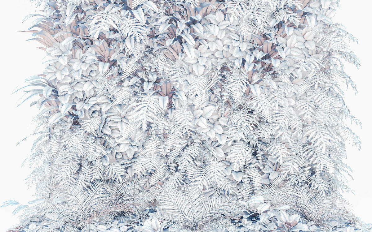 Komar Fototapete Vertical Garden B/L: ca. 400x250 cm Vertical Garden - (400,00/250,00cm) - Komar