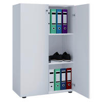Büroschrank Lona XL weiß B/H/T: ca. 70x110x39 cm Lona XL - weiß (70,00/110,00/39,00cm) - VCM Möbel