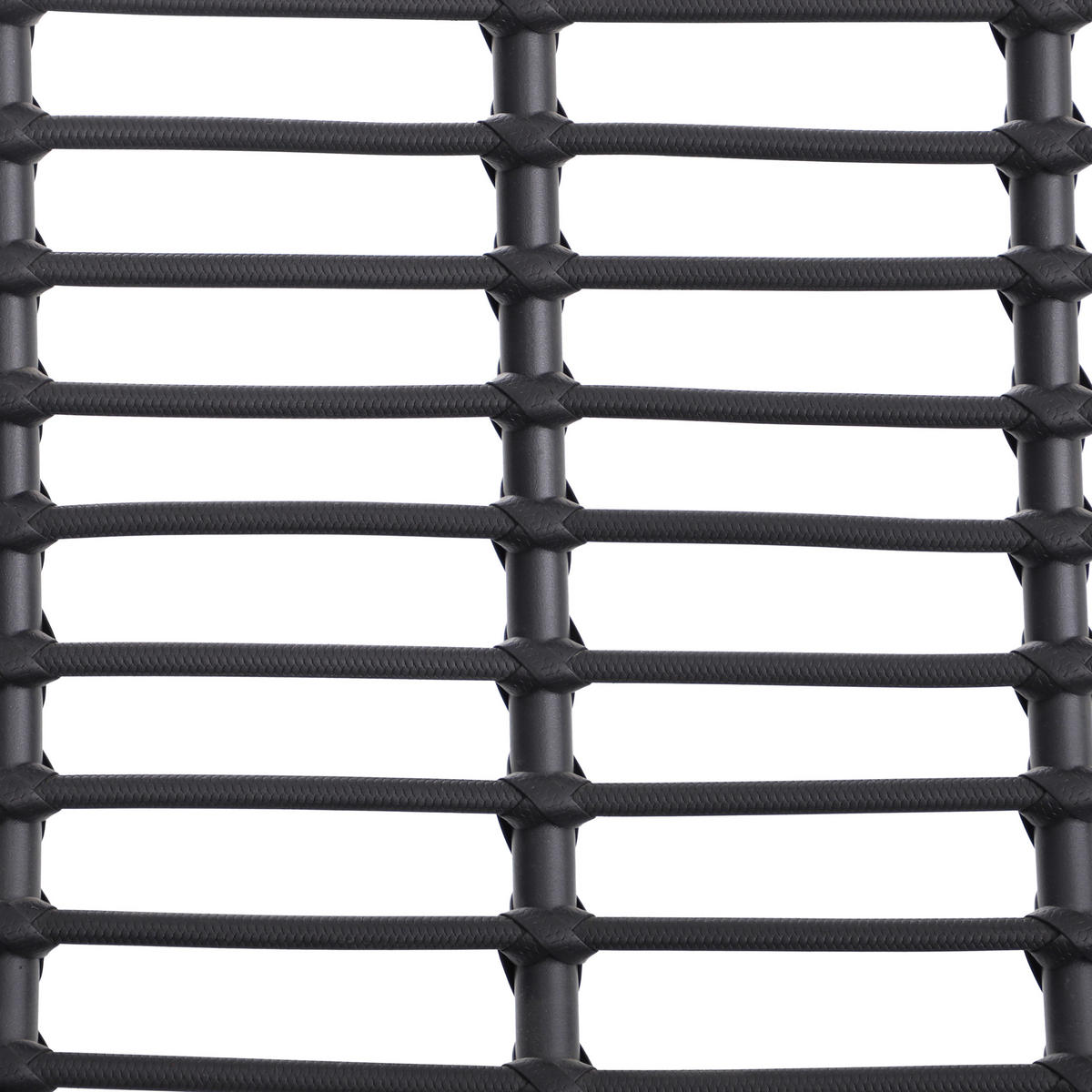 POCOline Gartenstuhl dunkelgrau Stahl Hängesessel - dunkelgrau - POCOline