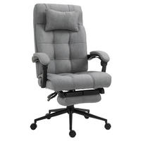 Drehstuhl 921-282GY hellgrau 921-282GY - hellgrau (66,00/116,00/70,00cm) - Vinsetto