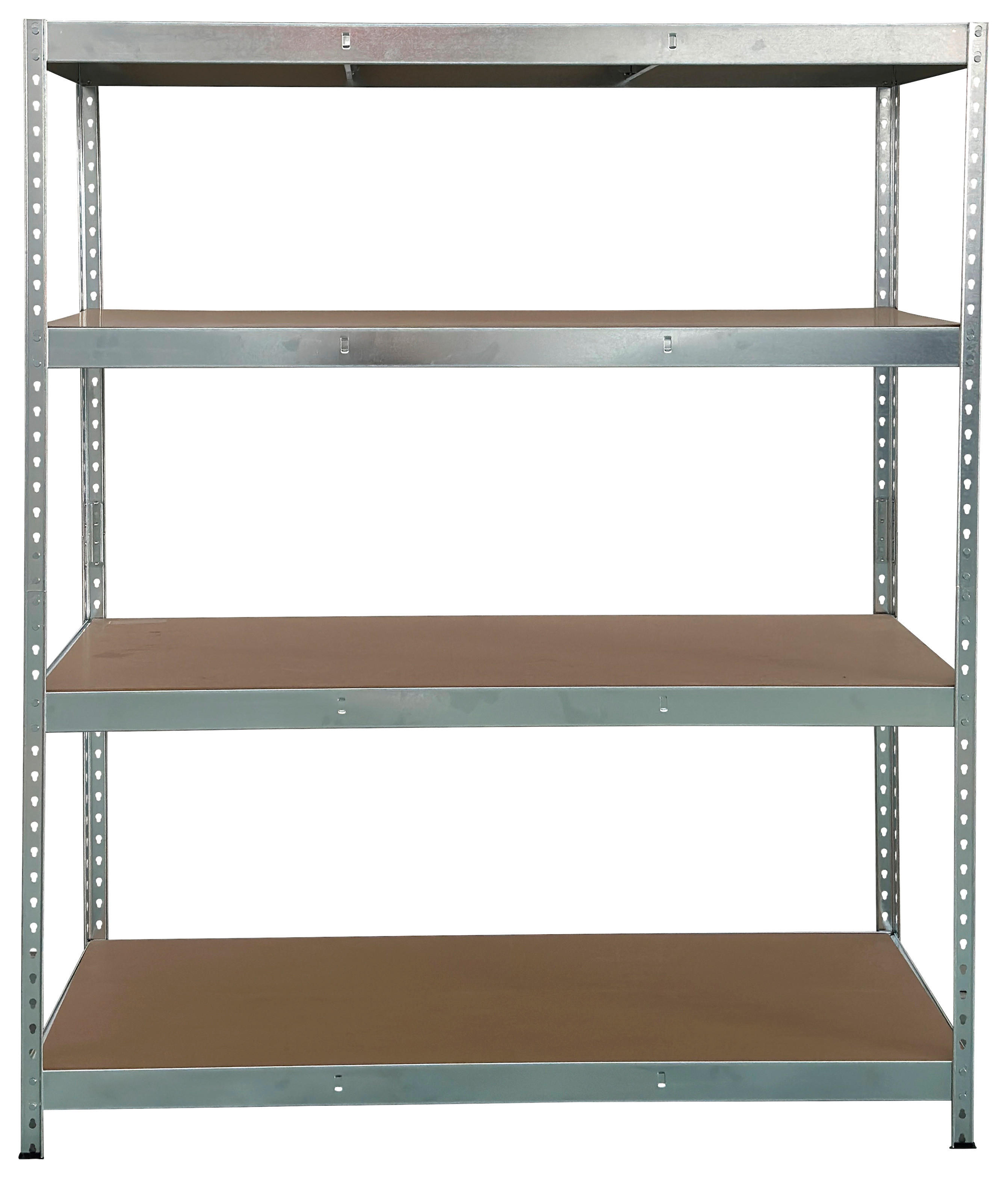 POCOline Schwerlaststeckregal verzinkt B/H/T: ca. 150x180x60 cm Schwerlaststeckregal 180x150x60cm V - verzinkt (150,00/180,00/60,00cm) - POCOline