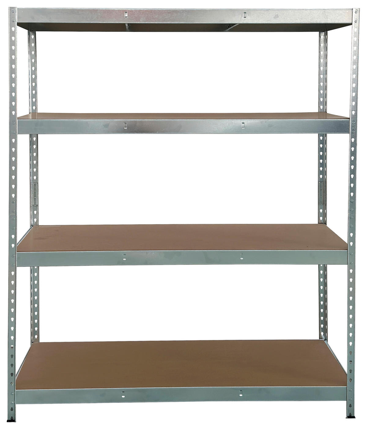 POCOline Schwerlaststeckregal verzinkt B/H/T: ca. 150x180x60 cm Schwerlaststeckregal 180x150x60cm V - verzinkt (150,00/180,00/60,00cm) - POCOline