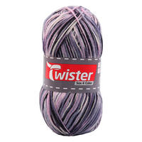 Handstrickgarn Sox blau L: ca. 42000 cm Sox - blau/Multi (42000,00cm) - Twister