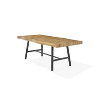 Esstisch  natur schwarz B/T: ca. 200x100 cm King_Esstisch_6003492 - natur/schwarz (200,00/100,00cm)