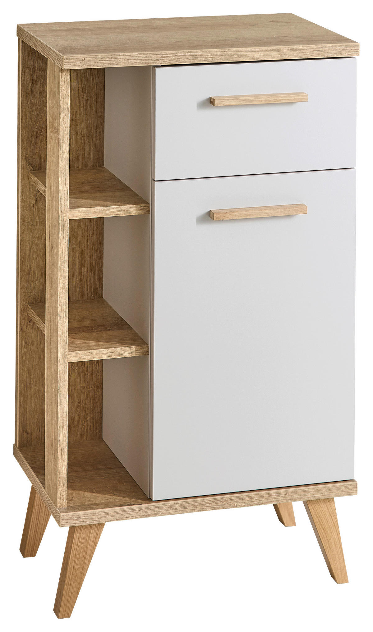Badkommode Quickset 966 Rivera Eiche Nachbildung creme B/H/T: ca. 51x90x33 cm Quickset 966 - creme/Rivera Eiche (51,00/90,00/33,00cm)