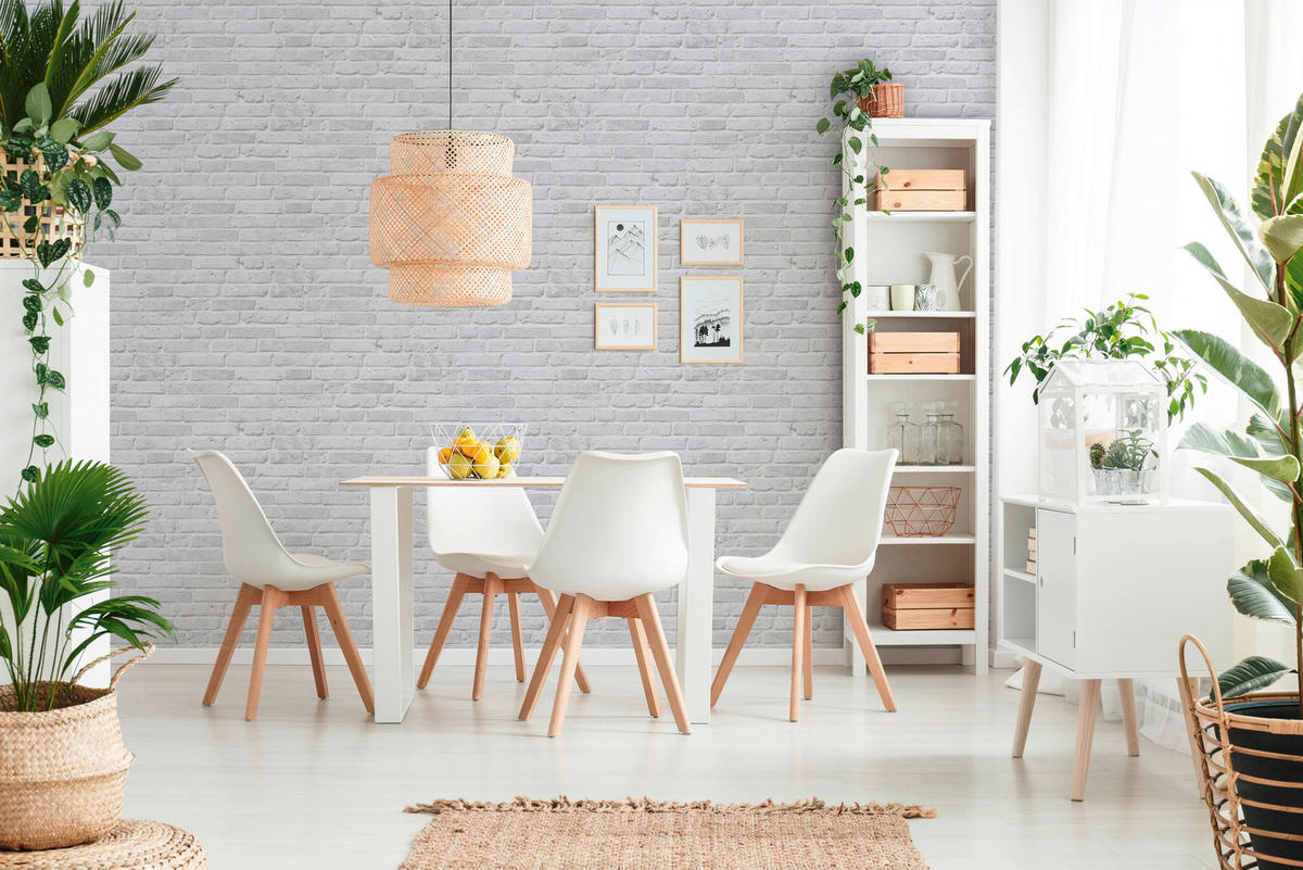 A.S.Creation Vliestapete Best of Wood`n Stone 2nd Edition Steine grau B/L: ca. 53x1005 cm Best of Wood`n Stone 2nd Edition - grau (53,00/1005,00cm) - A.S.Creation