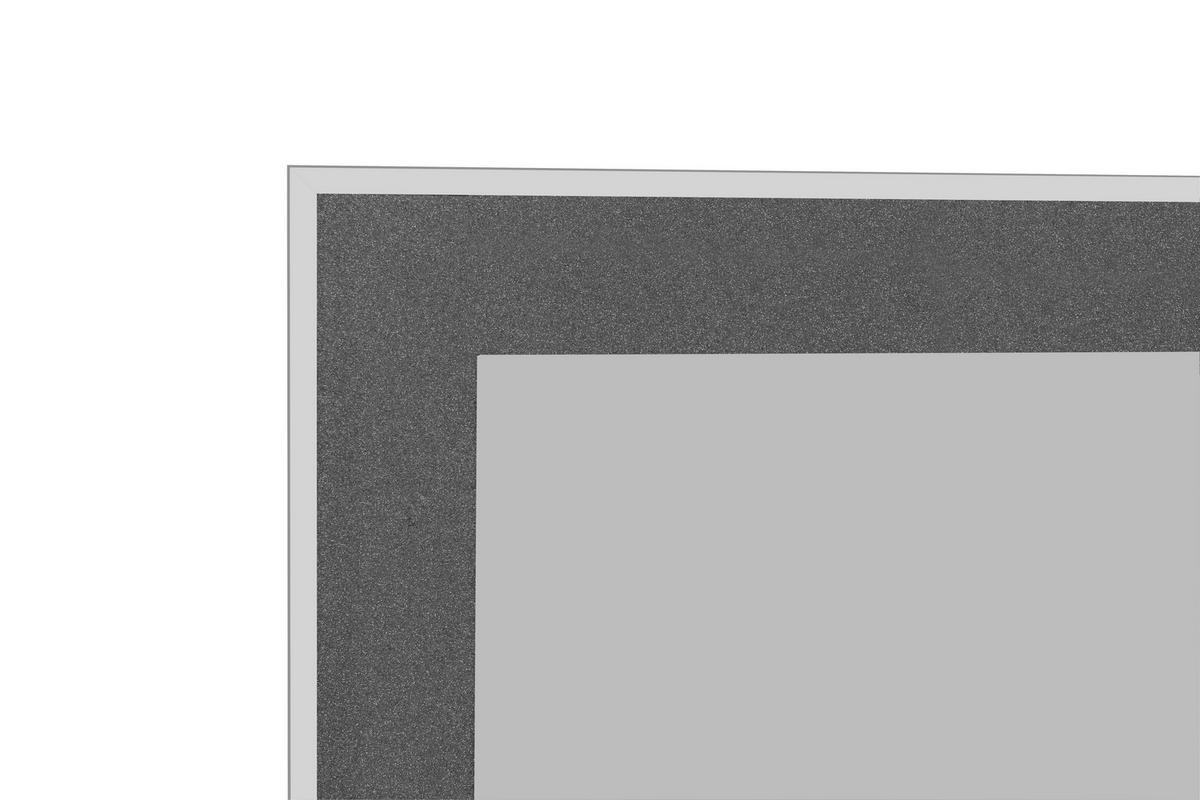 Digitaldruckspiegel Alina schwarz glitzernd B/H: ca. 50x140 cm Alina - schwarz (50,00/140,00cm)