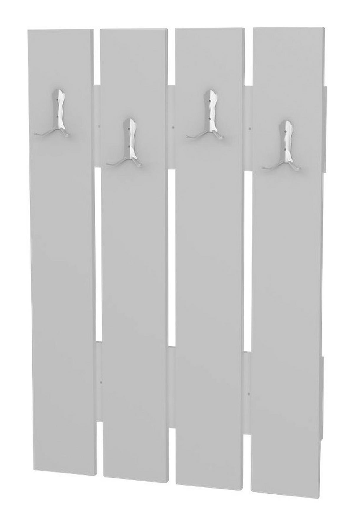 Garderobe Anita weiß B/H/T: ca. 64,7x80x3,6 cm Anita - weiß (64,70/80,00/3,60cm) - moebel17