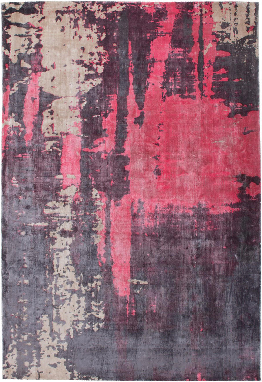 Arte Espina Kurzflorteppich Ocean 100 rot B/L: ca. 170x240 cm Ocean 100 - beige/rot (170,00/240,00cm) - Arte Espina