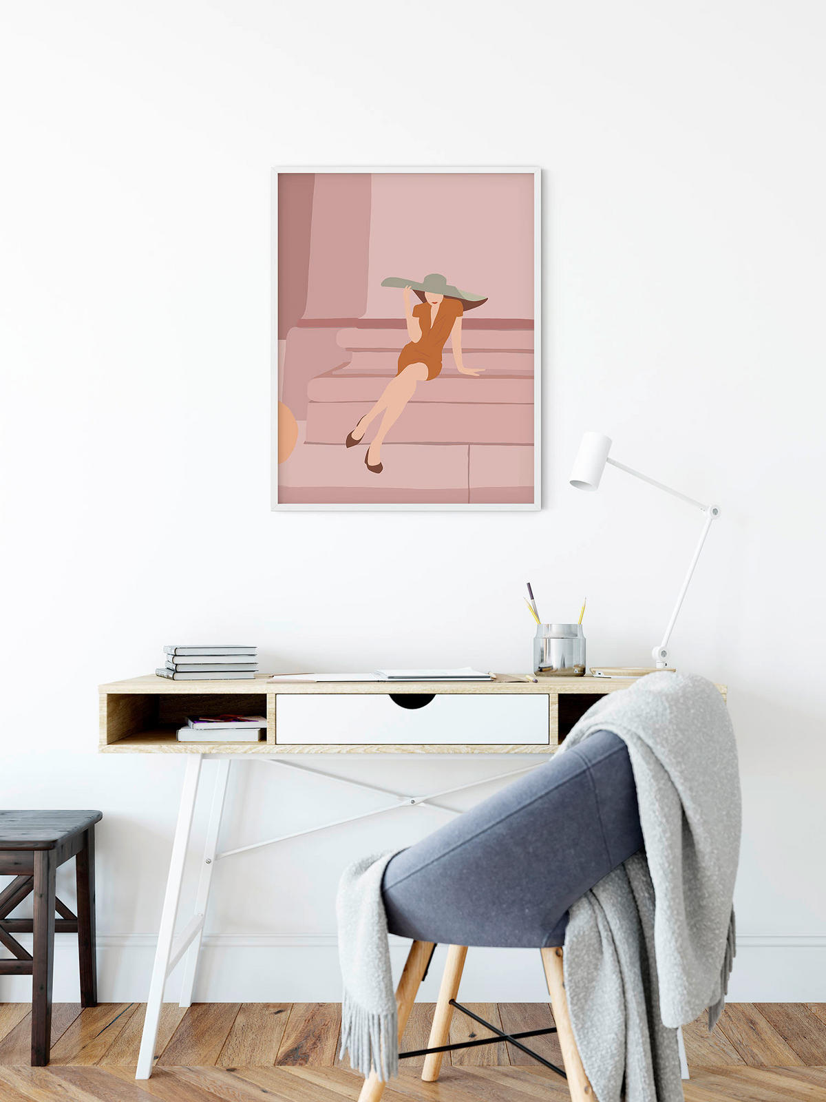 Komar Poster Thousand and One Nights Frau B/L: ca. 50x70 cm Thousand and One Nights - (50,00/70,00cm) - Komar