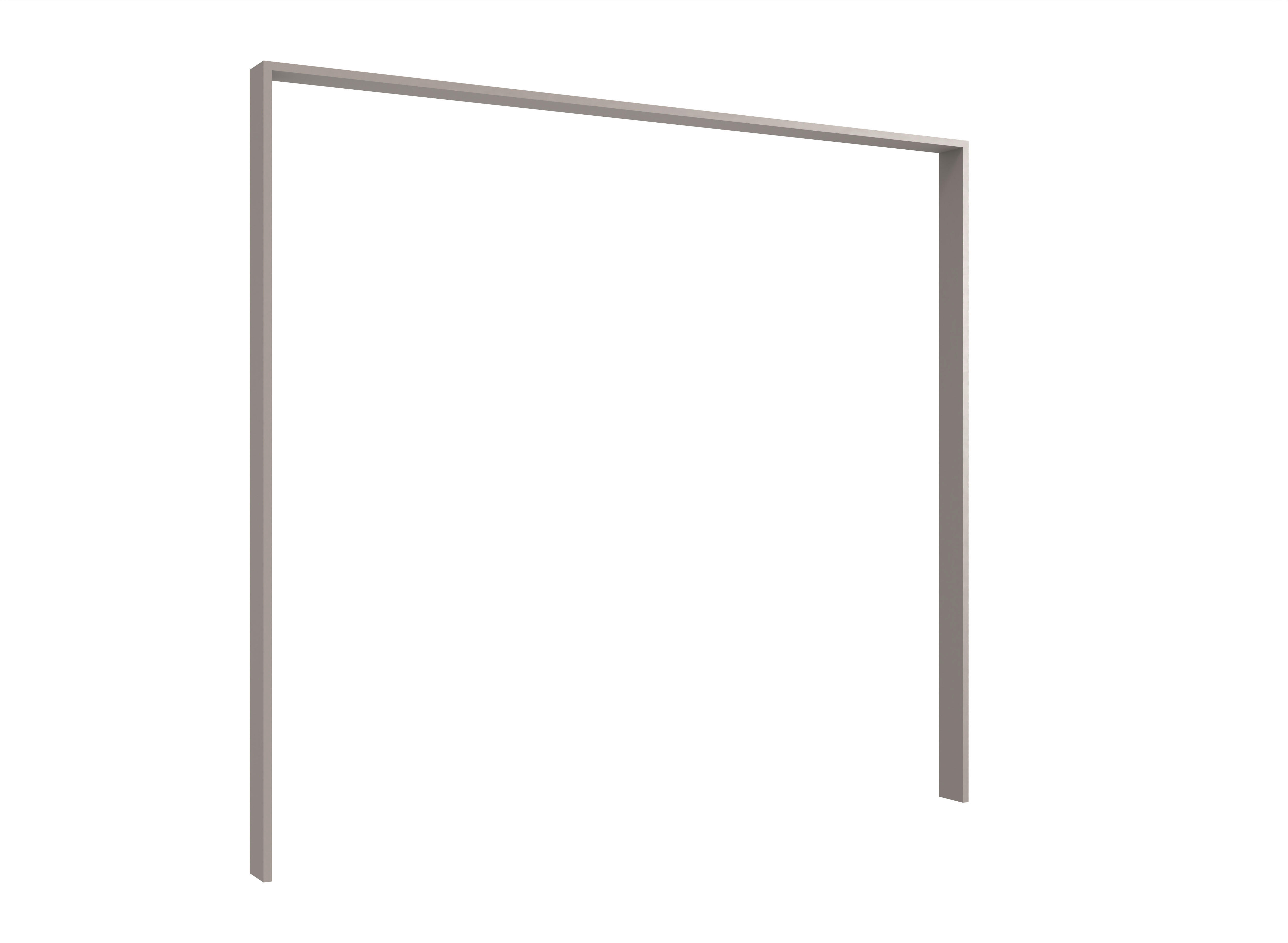 Passepartoutrahmen Tilburg Sahara grau B/H/T: ca. 225x213x12 cm Tilburg - Sahara/grau (225,00/213,00/12,00cm)