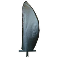 Grasekamp Schutzhülle für Ampelschirm schwarz Kunststoff B/H/L: ca. 77x1x263 cm Schutzhülle_Ampelschirm - schwarz (263,00/77,00/1,00cm) - Grasekamp
