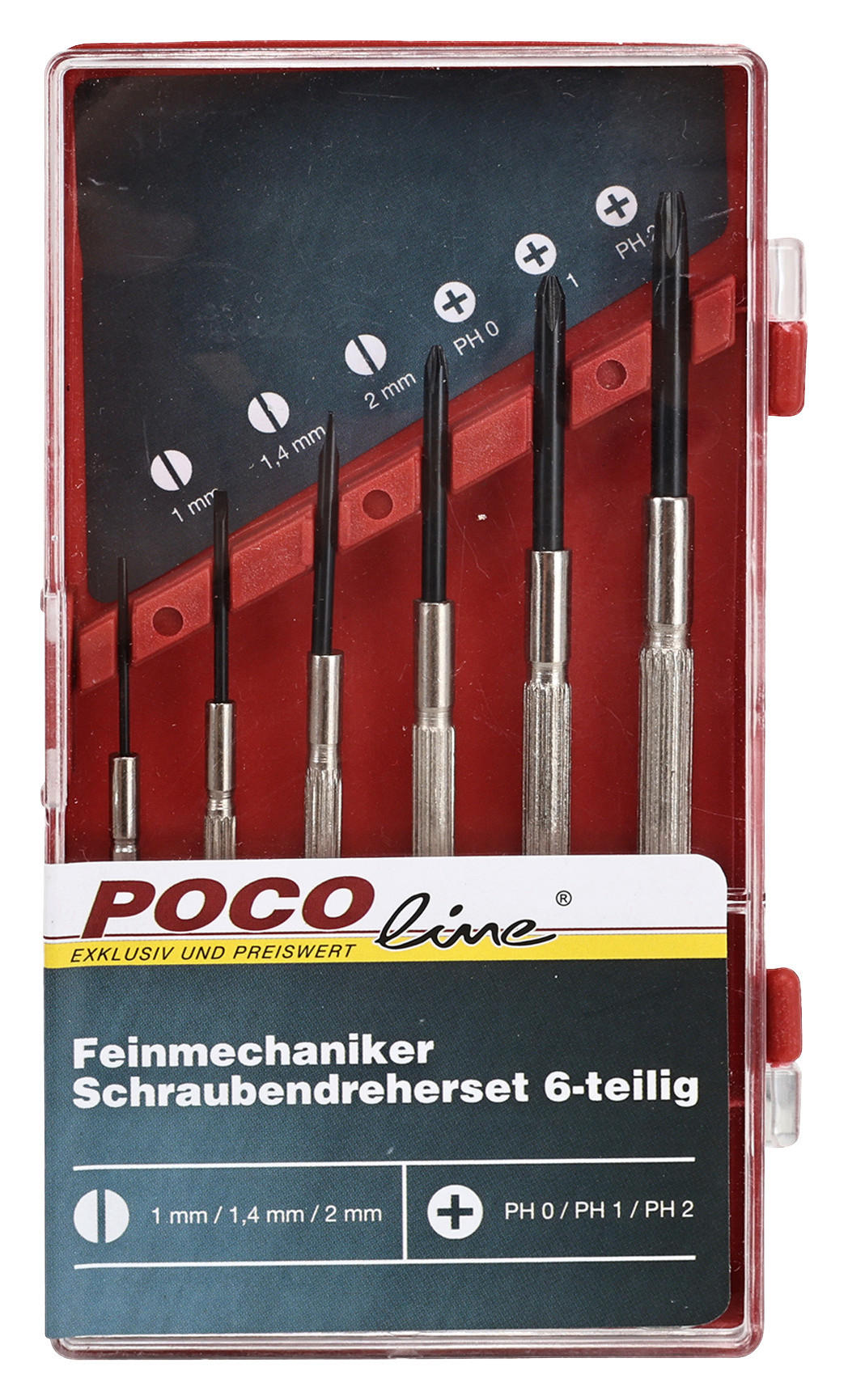 Feinmechaniker Schraubendreher Set 6 tlg. Feinmechaniker_Schraubendreherset