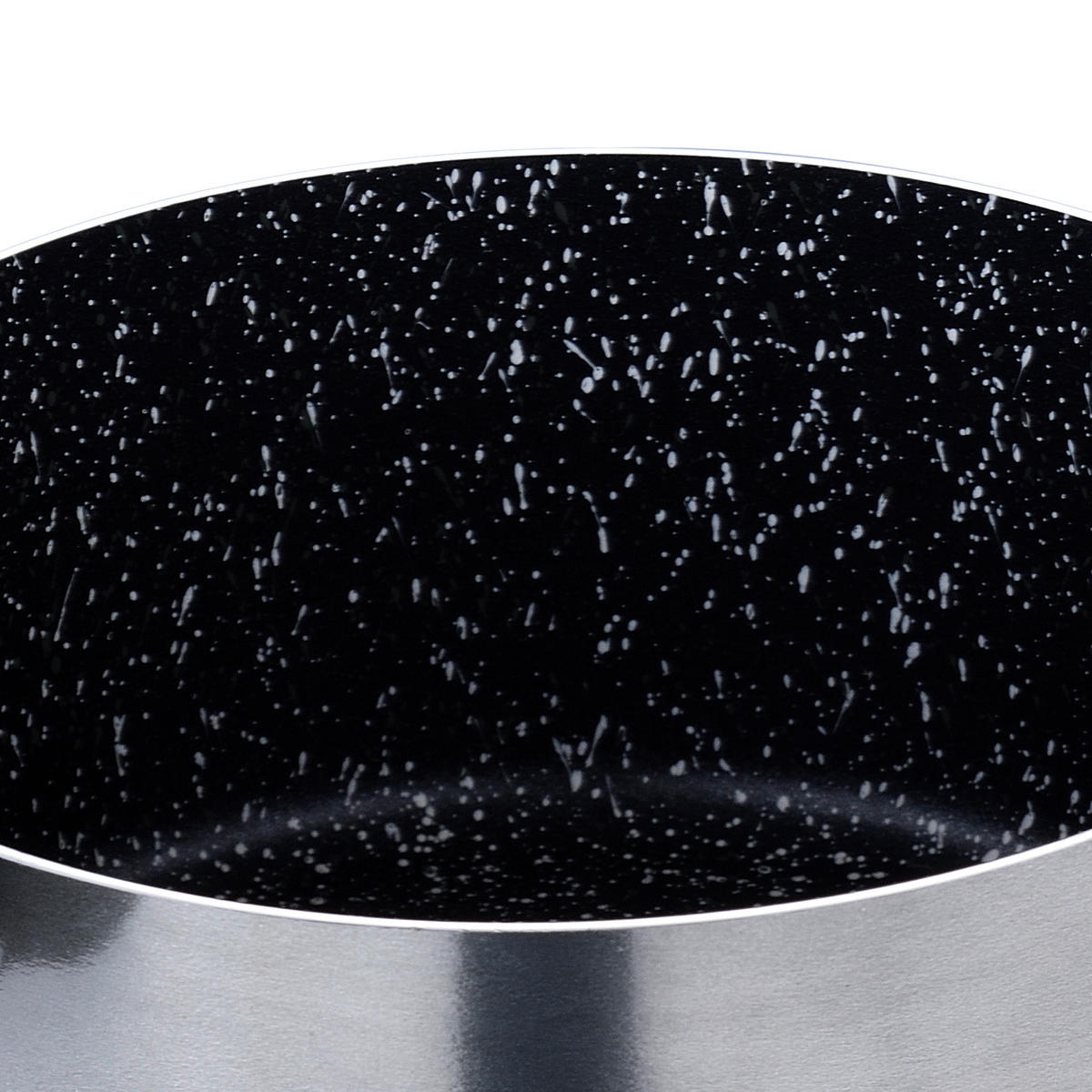 SAN IGNACIO Kochgeschirrset Soria schwarz Aluminium 4 tlg. Soria - schwarz - SAN IGNACIO
