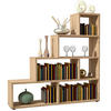 Stufenregal Vico 3 Eiche Sonoma Nachbildung B/H/T: ca. 148x149x33 cm Vico 3 - Eiche (148,00/149,00/33,00cm)