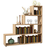 Stufenregal Vico 3 Eiche Sonoma Nachbildung B/H/T: ca. 148x149x33 cm Vico 3 - Eiche (148,00/149,00/33,00cm)