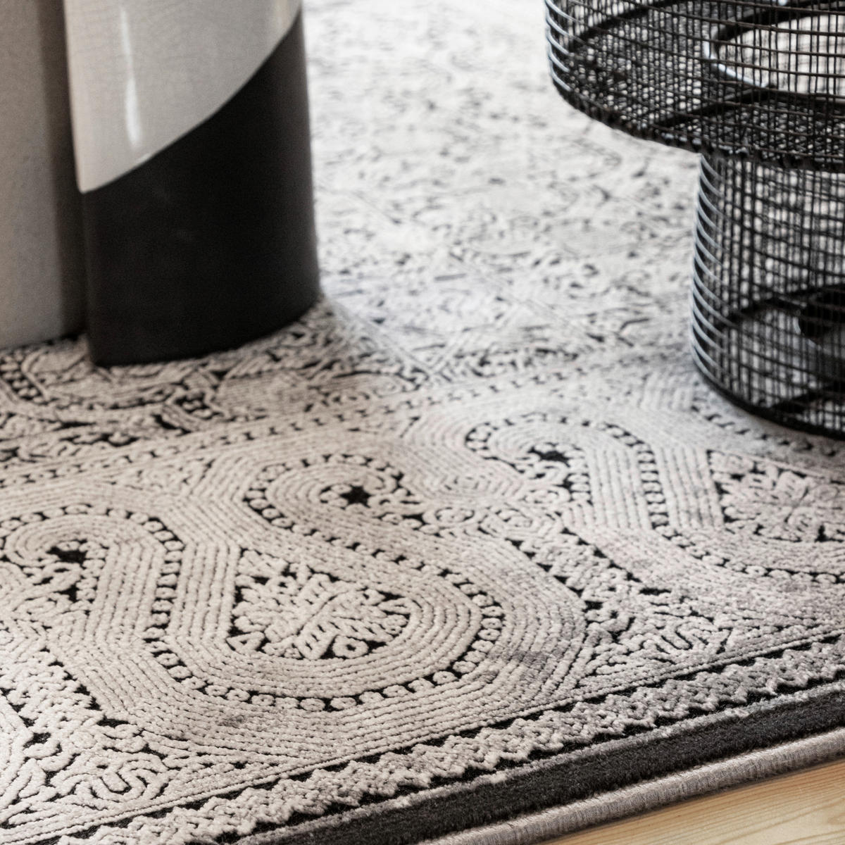 Obsession Teppich My Eden of Obsession grau B/L: ca. 240x340 cm My Eden of Obsession - grau (240,00/340,00cm) - Obsession