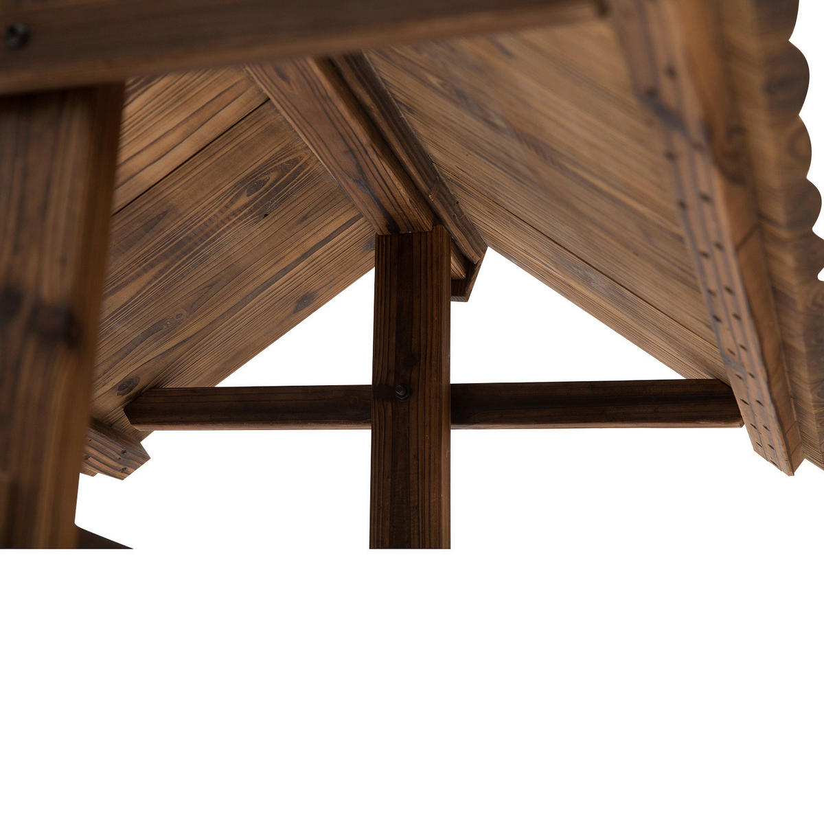 Outsunny Brunnen schwarz B/H/L: ca. 57x118x68 cm Gartenbrunnen - schwarz (68,00/57,00/118,00cm) - Outsunny