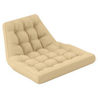 Outsunny Sitzkissen beige Schaumstoff B/H/L: ca. 100x8x120 cm Sitzkissen - beige (120,00/100,00/8,00cm) - Outsunny