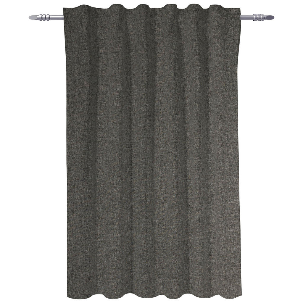 Thumbnail - POCOline Kombivorhang Ulrich anthrazit B/L: ca. 135x145 cm