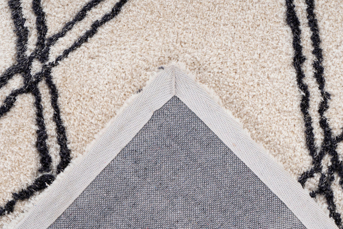 360Living Teppich elfenbein B/L: ca. 80x150 cm Teppich_Orlando 100 80 x 150cm - elfenbein (80,00/150,00cm) - 360Living