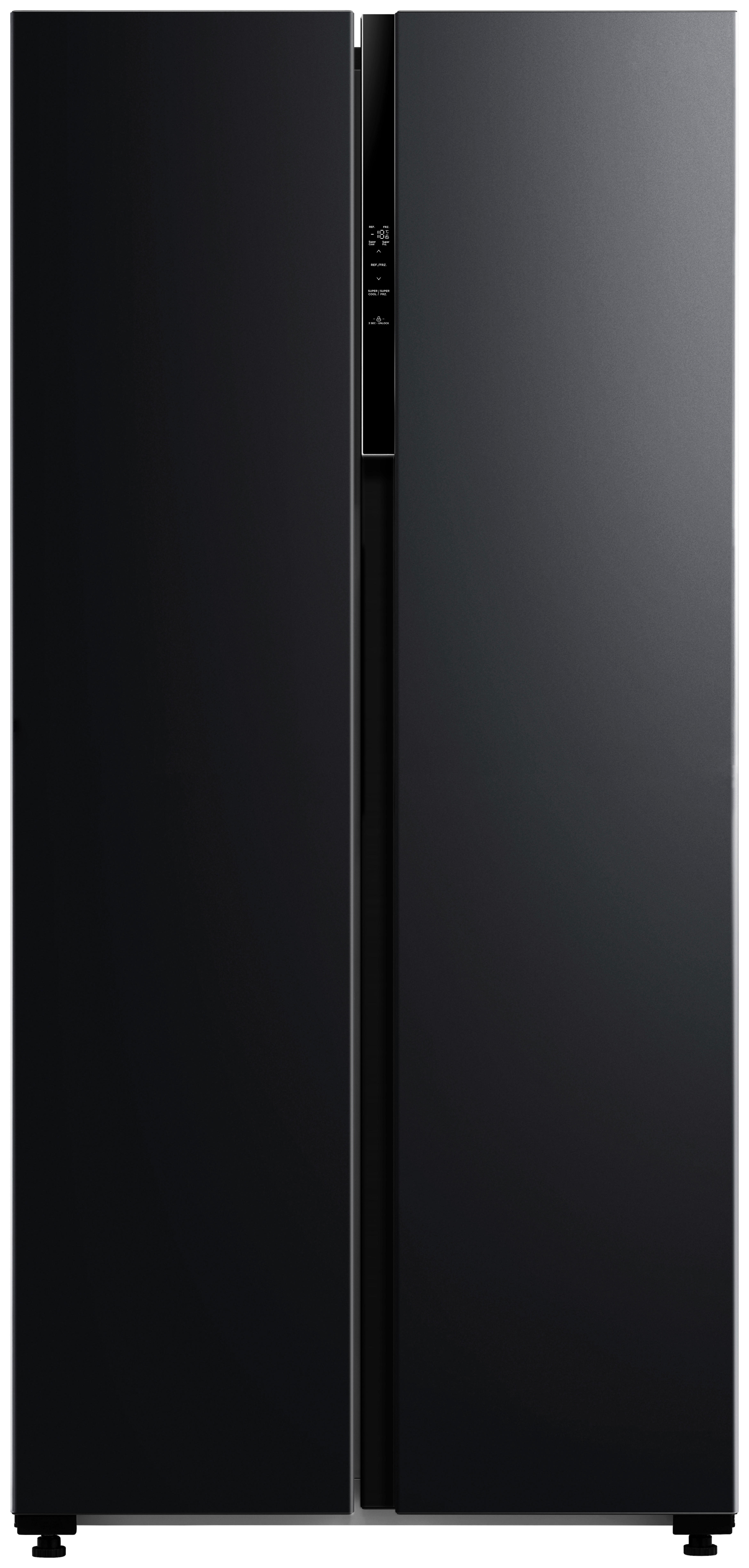 POCOline Side-by-Side SBS179-460EWDNF schwarz B/H/T: ca. 83,5x177,5x63,5 cm Side-by-Side SBS179-460ESDNF - schwarz (83,50/177,50/63,50cm) - POCOline