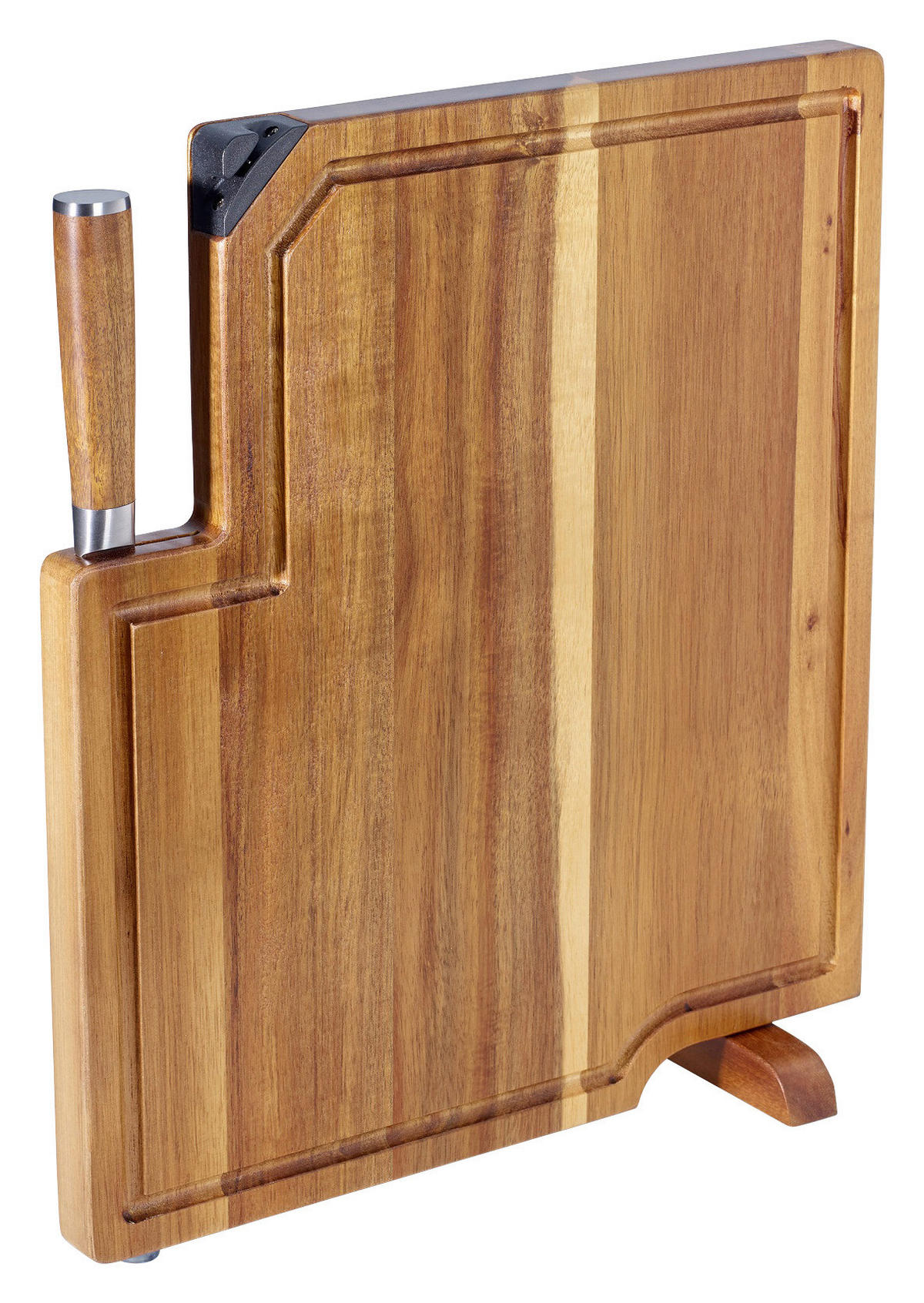 ECHTWERK Messerset braun Edelstahl 3 tlg. Messerset_3tlg. - braun/silber (35,80/3,50/41,50cm) - ECHTWERK