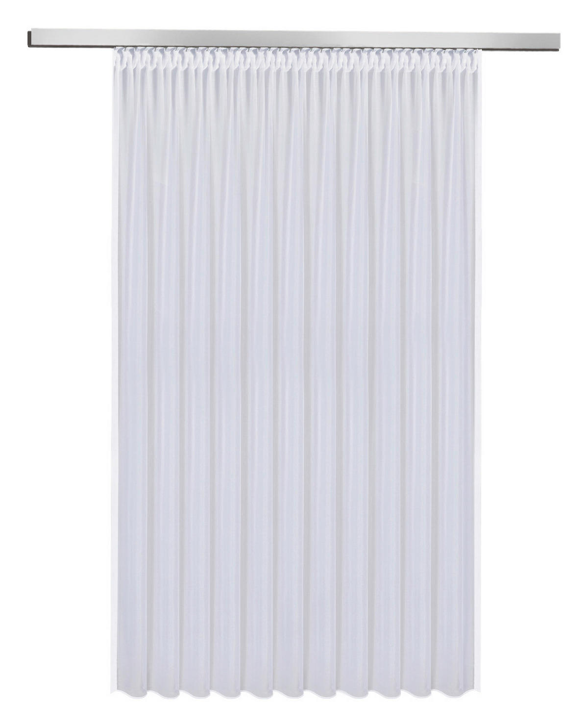 Fertigstore Laura weiß B/L: ca. 450x175 cm Laura - weiß (450,00/175,00cm) - Happy Home
