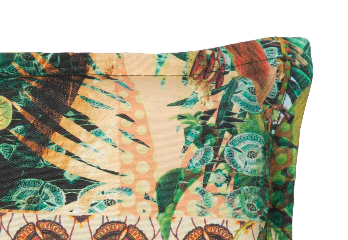 Beo Saumauflage für Hochlehner Texas bunt Polyester-Mischgewebe B/H/S: ca. 46x98x8 cm 4er Set Texas - bunt (46,00/98,00cm) - Beo