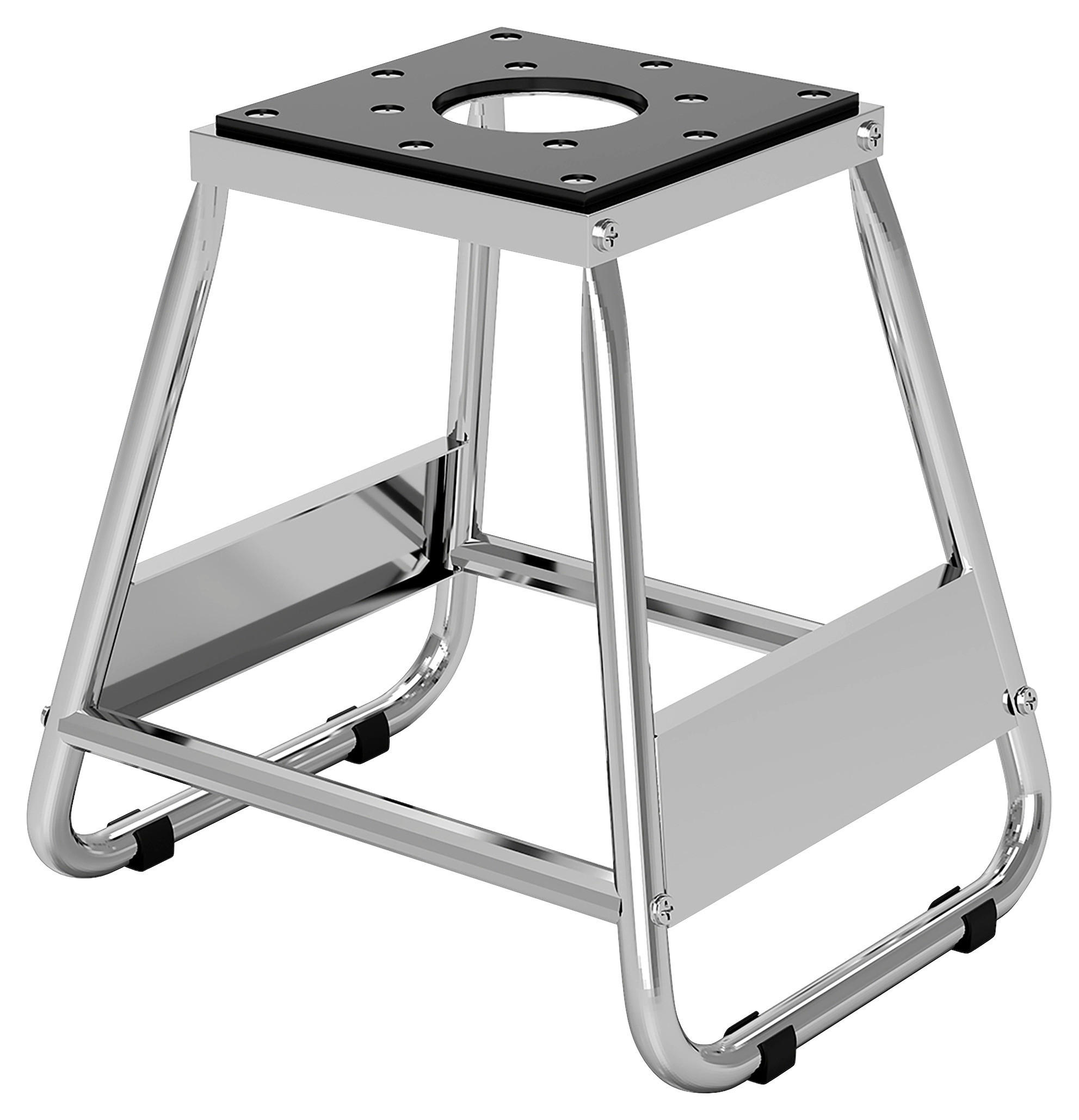 HOMCOM Motorradständer B/H/L: ca. 36x40,5x40 cm Motorradständer - grau (40,00/36,00/40,50cm) - HOMCOM