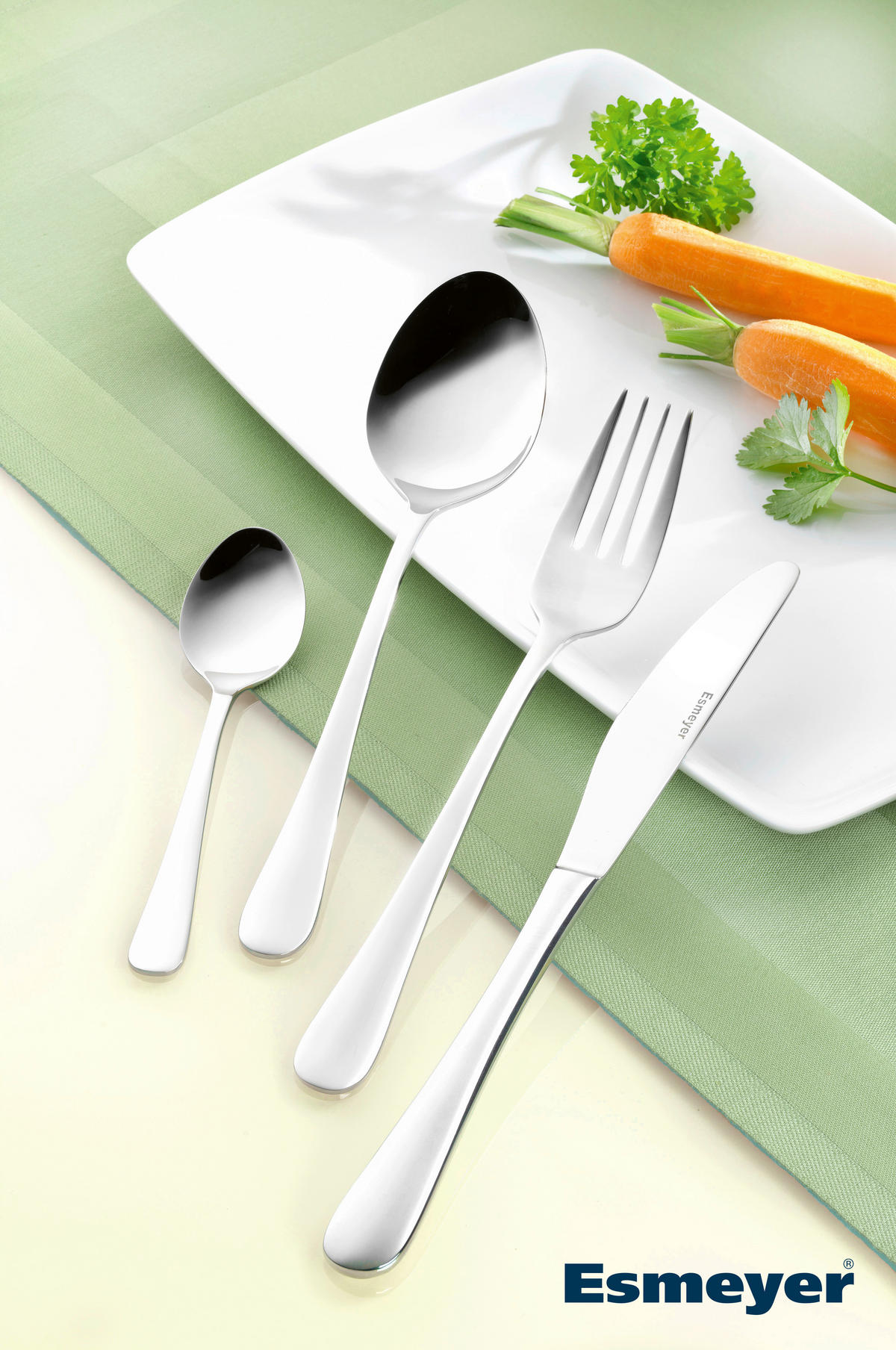 Besteckset Sylvia silber Edelstahl 24 tlg. Sylvia - silber (22,50/7,00/5,00cm)