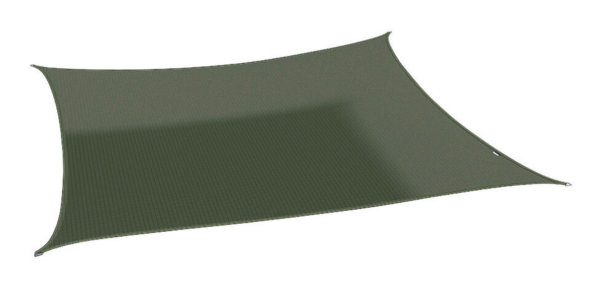 PLATINUM Sonnensegel Coolfit olive Polyethylen B/H/L: ca. 500x1x500 cm Coolfit - olive (500,00/500,00/1,00cm) - PLATINUM