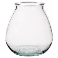 Vase klar Glas B/H/L: ca. 24,5x24,5x28 cm Vase - klar (28,00/24,50/24,50cm)
