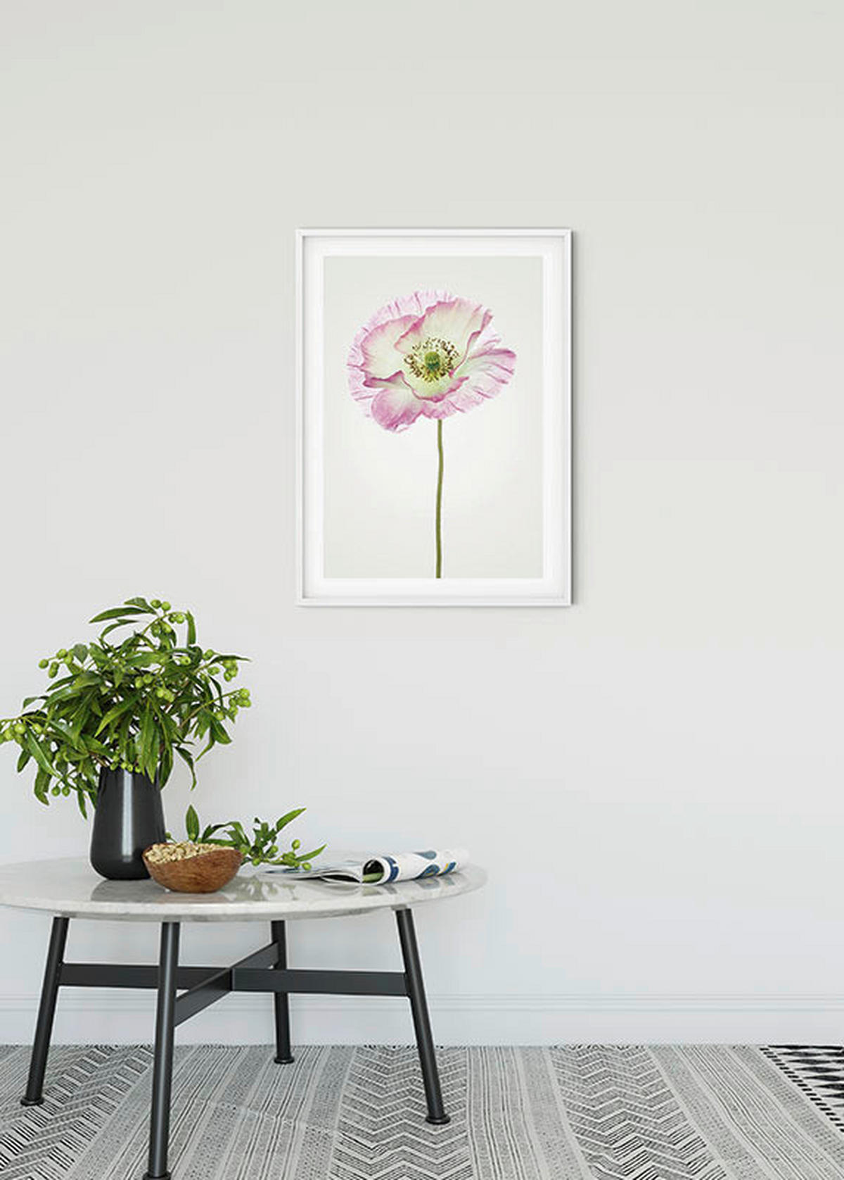 Komar Poster Poppy Mohnblumen B/L: ca. 50x70 cm Poppy - (50,00/70,00cm) - Komar
